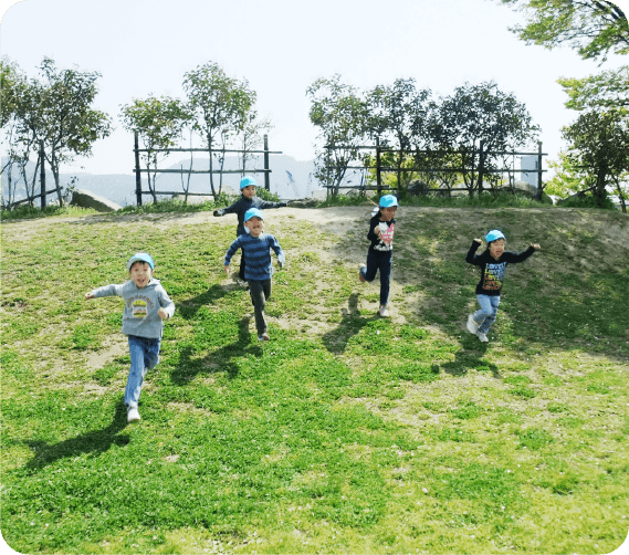 運動あそびの様子